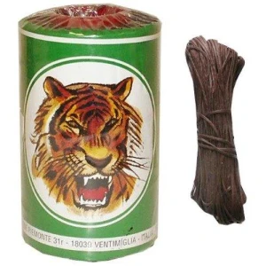 Tiger Tråd 0.8mm Brun 25m