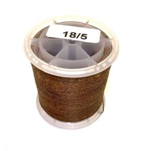 Lintråd 18/5 Vokset 50gram 5 kordeler