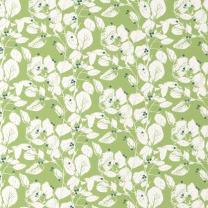 Green & White – Floral E643