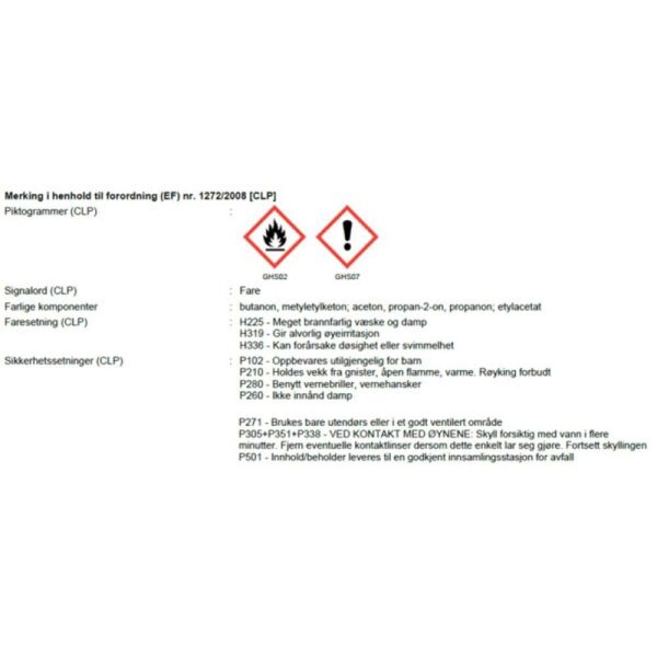 PVC Adhesive Lim Gummibåt 2-komp Polymarine - Bilde 5