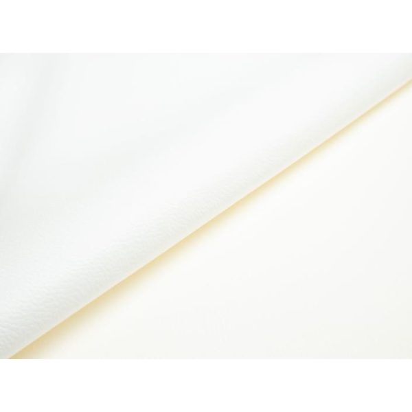 Texas Hvit Kunstskinn Skai 140cm metervare - Bilde 2