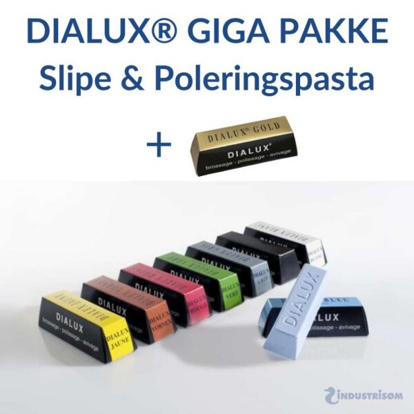 DIALUX® Mega Pakke – Slipe & Poleringspasta