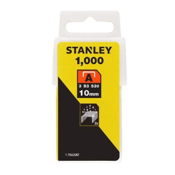 Stifter lite duty 10mm 1000stk type A Stanley