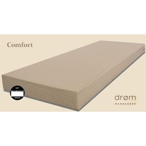 Madrass 13cm 90x200 35N profilert Drøm Comfort