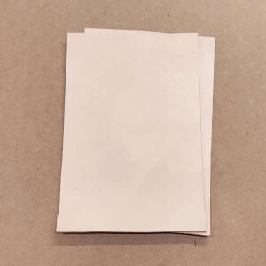 Lærstykke 20x30cm 2,4-2,6mm Side Natur