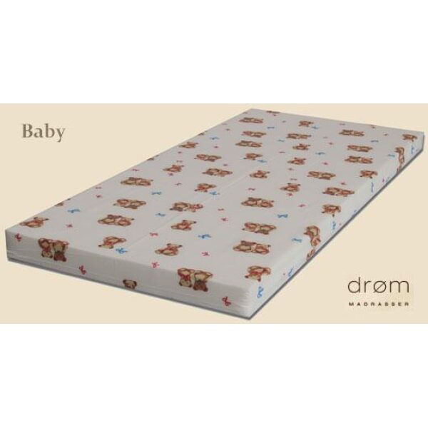 Madrass 7cm 60x120 Drøm Baby 25S