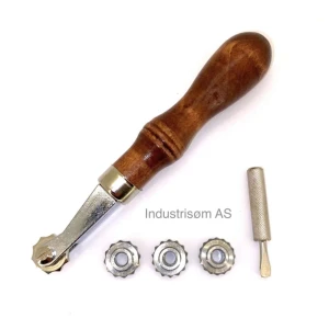 Markeringshjul med 4 hjul - Leather Stitch Spacing Wheel