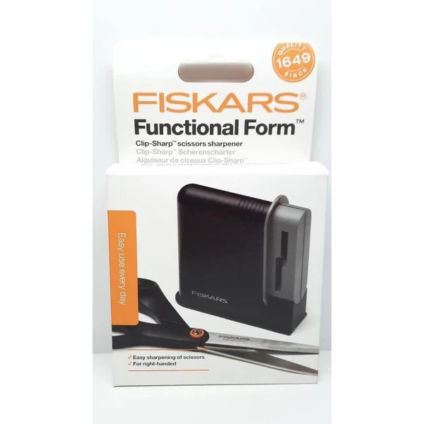 Fiskars Saksesliper Clip-sharp - Høyrehendt