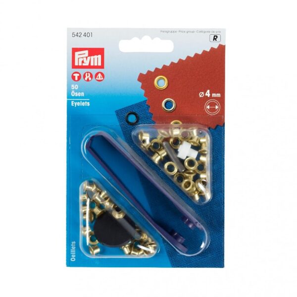 Maljer 4mm Messing Prym