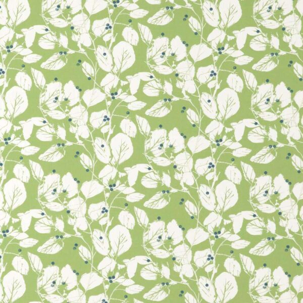 Green & White - Floral E643