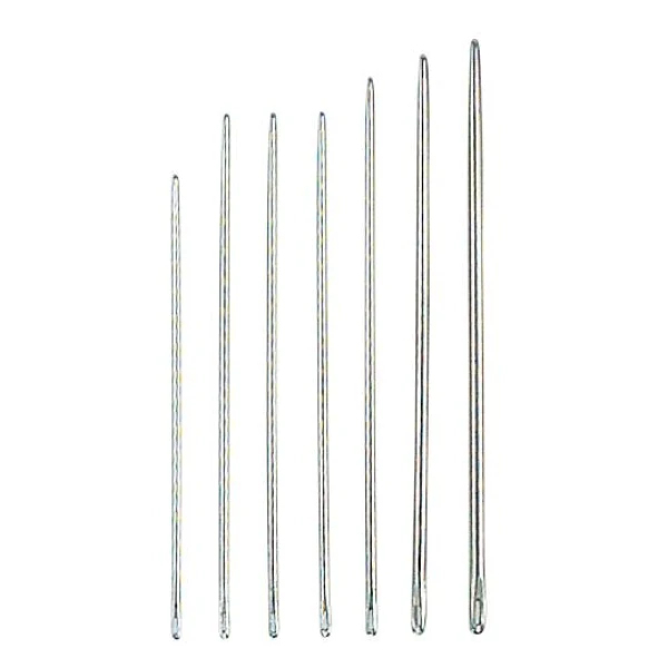 Salmakernål 0.8mm John James 004 5stk