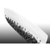 Knivblad Japansk Santoku Knife 7" 178mm hamret stål