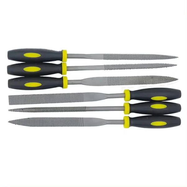 Rasp til tre 6stk 180mm Needle File Wood Carving
