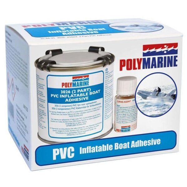 PVC Adhesive Lim Gummibåt 2-komp Polymarine