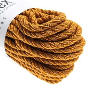 Møbelsnor curry matt/shiny 12,5m