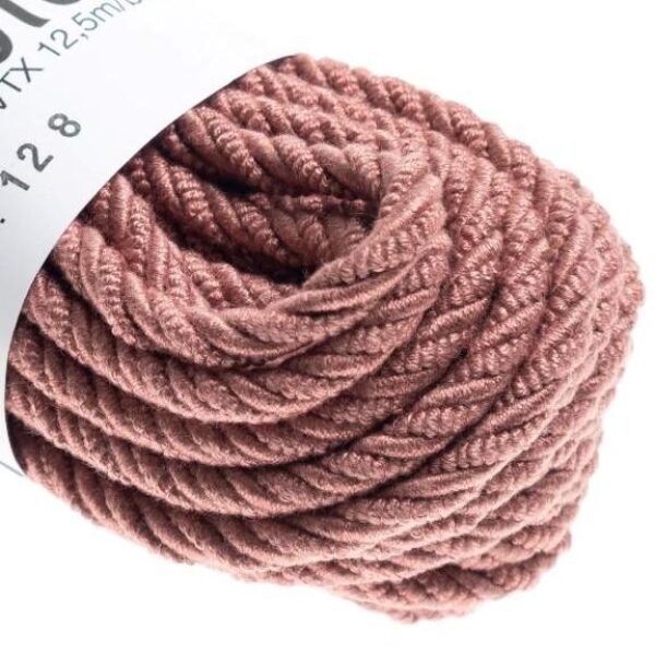 Møbelsnor 128 rosa matt 12,5m