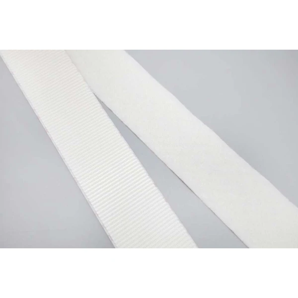 Borrelås 50mm Hvit Heavy Duty Stick OnTape VELCRO® Brand 5+5m - Bilde 2
