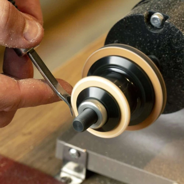 Polermaskin Craftplus® Bench Burnisher - kantpolering - Bilde 2