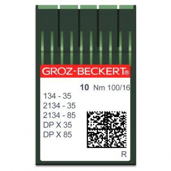 Nål 134-35 R NM100 Size16 DPx35 Groz-Beckert 10pk - Bilde 2