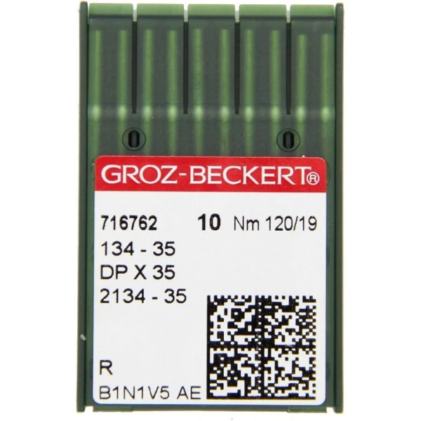 Nål 134-35 R NM120 Size19 DPx35 Groz-Beckert 10pk - Bilde 2