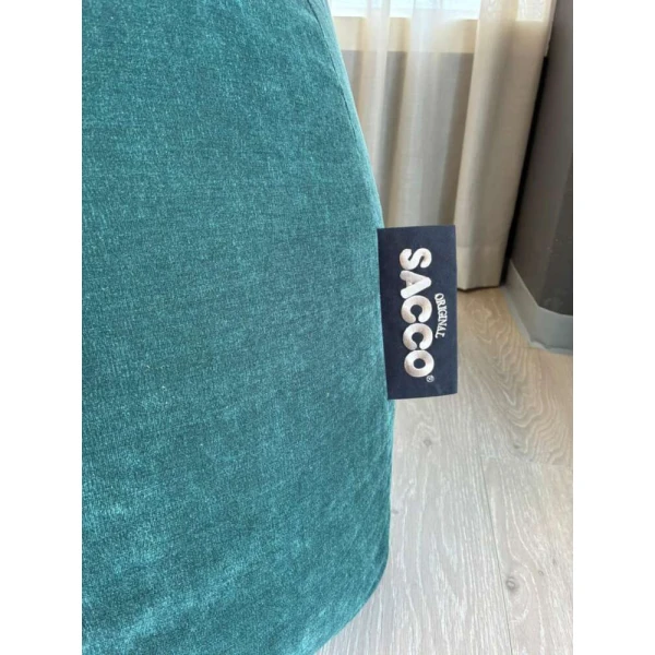 Sacco Medium Fløyel Skogsgrønn - Limited Edition - Bilde 2