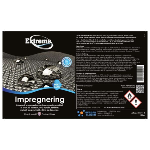 Extreme Impregnering 1 liter - Bilde 4