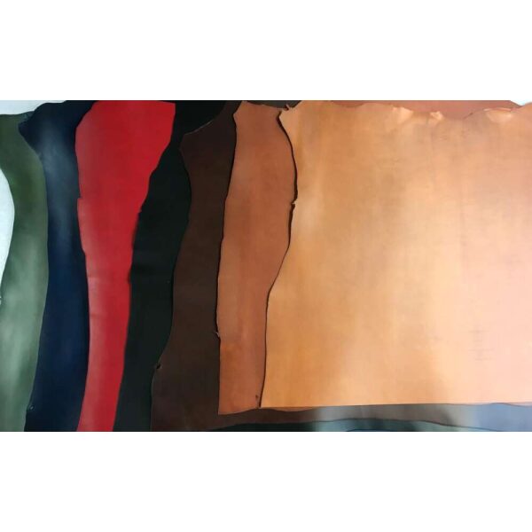 Lærstykke 20x30cm Farget 1.4-1.6mm