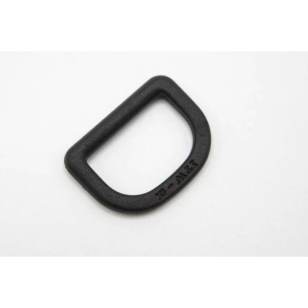 D-ring 30 mm sort