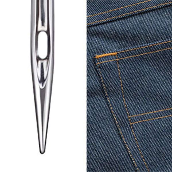 Nål Jeans NM100 Schmetz 130/705 H-J - Bilde 2