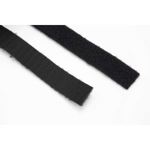 Borrelås Duo 20mm Sort Back2Back 25meter