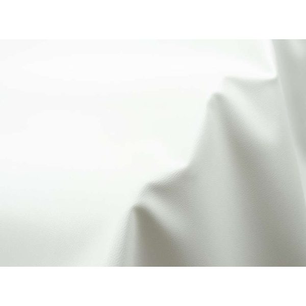 Texas Hvit Kunstskinn Skai 140cm metervare