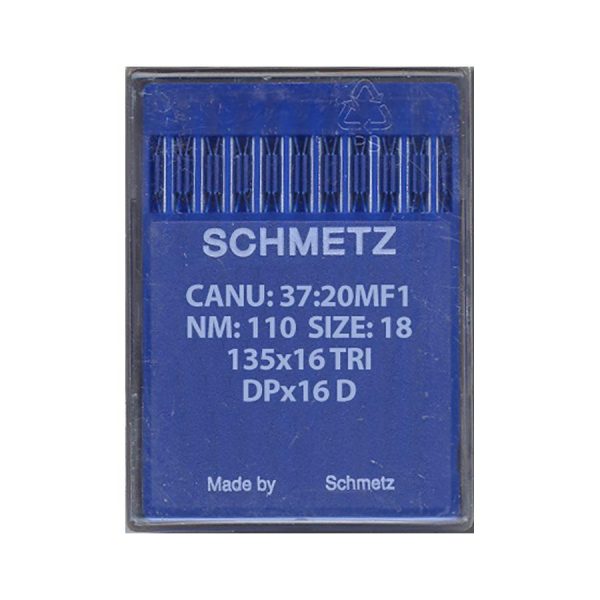 Nål 135x16 TRI NM120 Size19 DPx16 D Schmetz 10pk