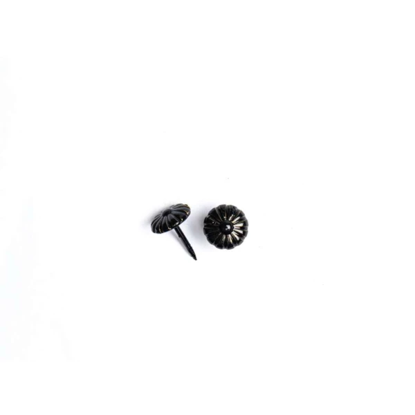 Møbelspiker Blomst Svart Z547 Ø14mm 250stk - Bilde 2