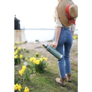 Termos Classic Vacuum Bottle Hammertone Green Stanley 1liter