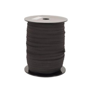 Strikk 7mm Flat Svart 150m