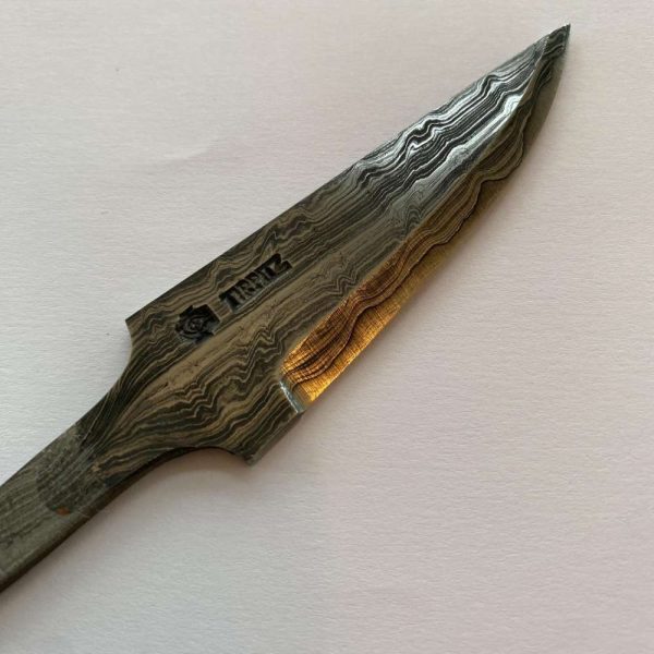 Knivblad Damask Tirpitz 80mm Gammelsæter
