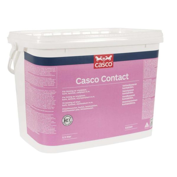 Kontaktlim vannbasert Casco Contact 3880 5,5KG