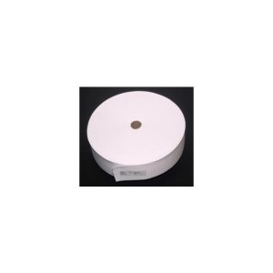 Strikk flat 20mm Hvit 100m RULL