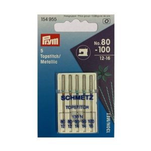 Nål Topstich Metallic 80-100 130N Prym