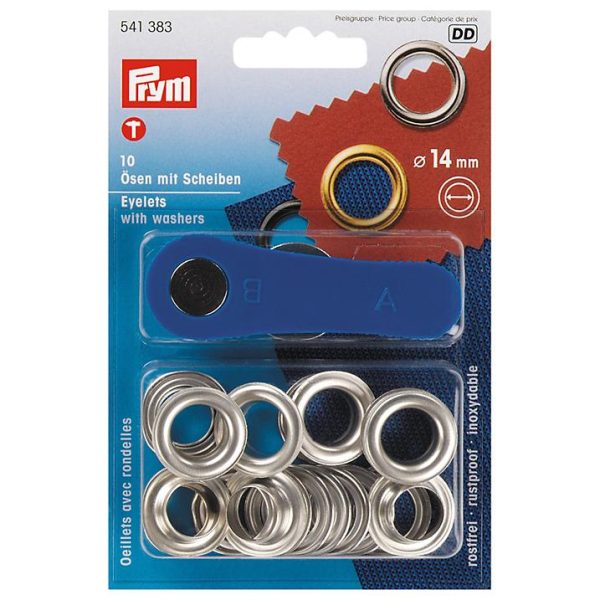 Maljer 14mm Sølv - Prym
