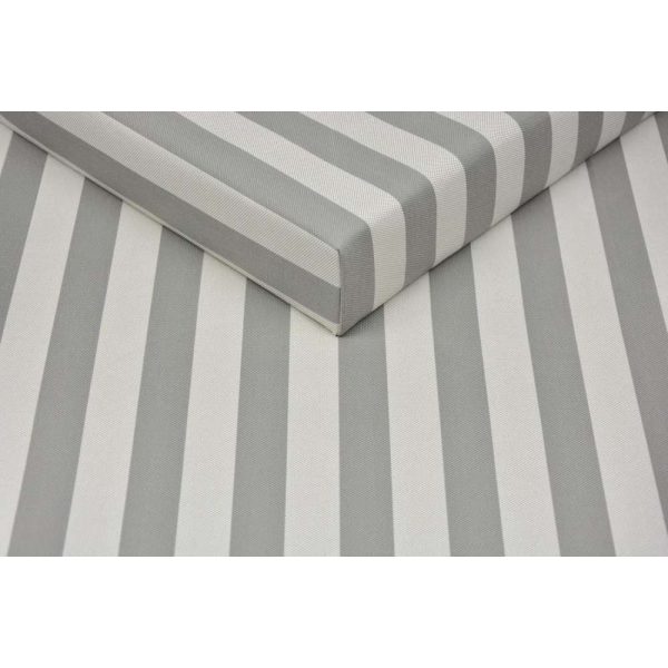 Zante Striper Gråbeige Putestoff Utendørs 7305