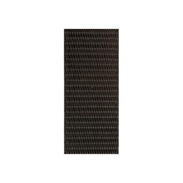 Bånd PP 40mm UV -webbing polypropylene SORT 50m