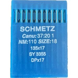 Nål 135x17 NM110 18 SY 3355 Schmetz 10pk