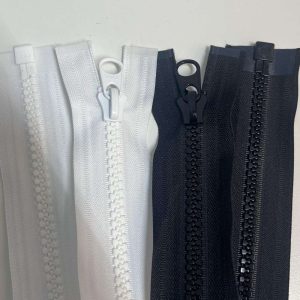 Glidelås 9mm Kalesje delbar 100cm