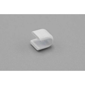 Stopper Øvre 9mm Hvit YKK Glidelås 10stk