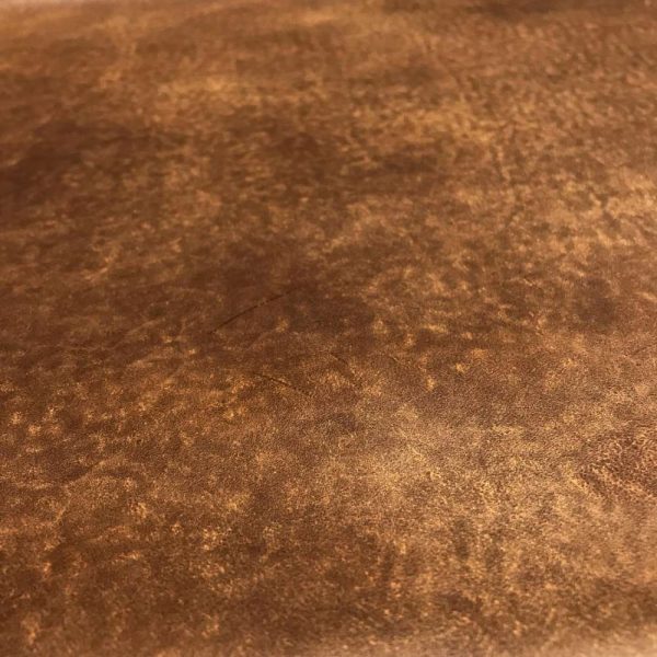 Kenya Cognac Vintage Leather ca 4,5m² Camo