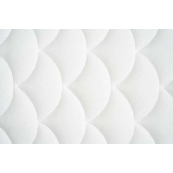 Madrasstrekk vattert Bari 220 cm pr m - Vask 60C- Hvit