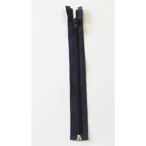 Glidelås 6mm delbar spiral 65cm