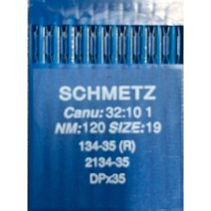 Nål 134-35 R NM120 Size19 Schmetz 10pk