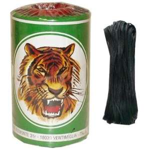 Tiger Tråd 0.8mm Svart 25m